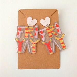 Fashion Jewelry Colorful Fri yay Earrings